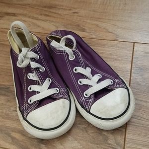Toddler girl Converse shoes